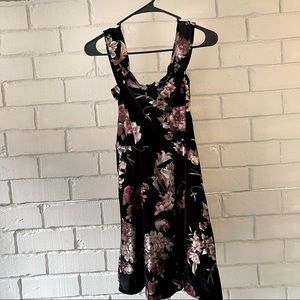 Charlotte Russe black and pink dress size medium
